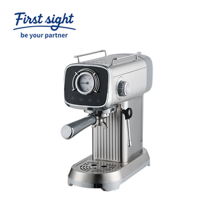 1350W Elektrische Dual-Use Kaffeemaschine (Kapsel/Gemahlener Kaffee) mit Fronttemperaturanzeige, Sofortige Erhitzung, 0,8L, für den Haushalt, Spanisch - Product Image 1