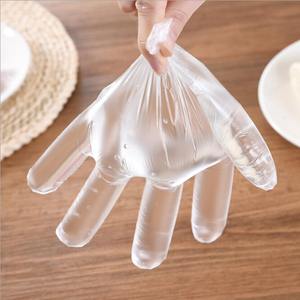 <span class=keywords><strong>Gants</strong></span> jetables en PE épais, de qualité supérieure, résistants à l'huile, de qualité alimentaire, pour la maison, en plastique, bon marché - Product Image 4
