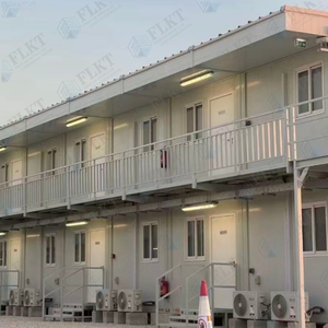 Casa Contenedor Desmontable FLKT, Oficina Móvil de Acero Ligero, Integrada, de Ensamblaje Rápido, con Certificación CE / ISO - Product Image 3