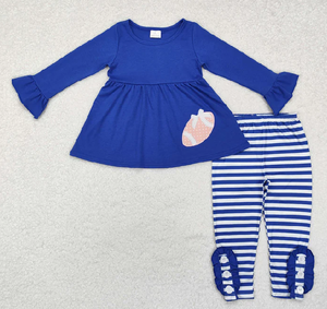 ชุดเดรสแขนยาวสำหรับเด็กผู้หญิงวัยหัดเดินชุดเดรสกางเกงตัวยาวเสื้อผ้าสำหรับใส่เล่นฟุตบอลฤดูใบไม้ร่วงและฤดูหนาว - Product Image 1