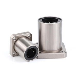 Fournisseur direct d'usine, roulements linéaires à bride carrée électro-plaqués LMK-UUA, rails de guidage lisses, roulements coulissants CNC, modèle LM10UU - Product Image 2