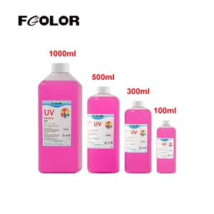 Solución de limpieza de tinta UV Fcolor segura para cabezal de impresora UV Epson para impresión digital con tinta DTF