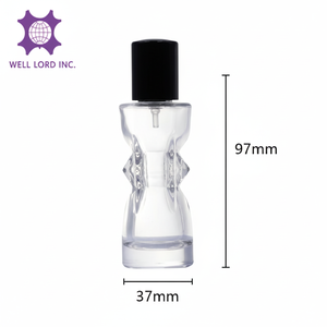 Custom Logo and Color 30ml/<b>50ml</b>/100ml Perfume Glass <b>Bottles</b> with Unique Shape Factory Direct Wholesale - Product Image 1