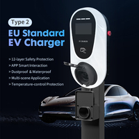 7KW AC EV Şarj İstasyonu Kolon Tipi Tip 2 Araç Şarj Cihazı APP Uzaktan Gerçek Zamanlı Şarj Monitörü Çoklu Senaryo EV Şarj Cihazı