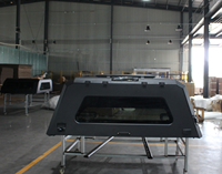 Capot rigide de camionnette en alliage d'aluminium de haute qualité JIC Tiger Ford Ranger Raptor, installation manuelle sans perçage, couvre-benne