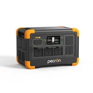 แบตเตอรี่สำรอง Pecron 1800w สถานีไฟฟ้าพกพา 110v 220v พาวเวอร์แบงค์ คลื่นไซน์บริสุทธิ์ สำหรับตั้งแคมป์กลางแจ้ง - Product Image 1