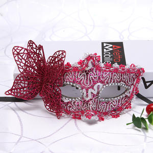 Masque de mascarade pour femme, masque de bal semi-rétro, utilisé comme accessoire de maquillage pour le bal de <span class=keywords><strong>Venise</strong></span>, le <span class=keywords><strong>carnaval</strong></span> - Product Image 5