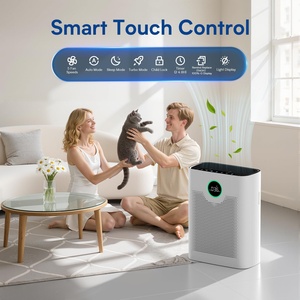 Purificateurs d'air pour la maison, grandes pièces jusqu'à 2200 pieds carrés. Purificateur d'air pour animaux domestiques avec filtre lavable, affichage PM 2.5, purificateur d'air pour chambre à coucher - Product Image 6