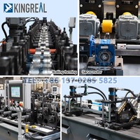 Machine de profilage automatique pour montants et rails de cloisons sèches, fabrication de cadres de cloisons en plâtre, machine à profilés en C et en U