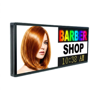 Letrero LED de Alta Calidad con Diseño de Ángulo de Visión Amplio de 140 Grados para Barbería, Salón, Farmacia, Clínica