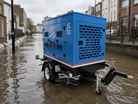 Pompa GXC GX53C16-DI-D-2TB-DP 5x3 Self-Priming Pompa Penguras Vakum Berbantuan Vakum yang Dipasang di Trailer untuk Pengendalian Banjir Pertambangan