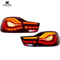 Accessoires de voiture, feux arrière LED pour BMW Série 4 GTS F32/F82 et F33 F35, feux arrière transparents (2013-2016)