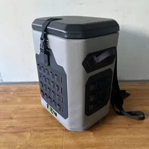 Magnetischer wasserdichter Kühltaschen rucksack ohne Reiß verschluss