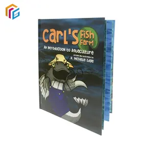 Guangzhou Directe Fabriek Gratis Monster Hardcover Naaien Binding Boek Printer Groothandel Kinderen Boek Afdrukken