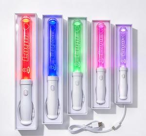 Pulsera de PVC Inalámbrica con Luces LED RGB de 15 Colores para Conciertos, con Logotipo Personalizado, Activación por Voz, Regalo para Fiestas - Product Image 2