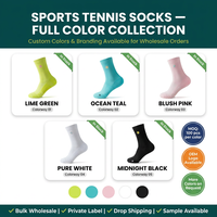 Chaussettes de sport pour femme en gros, automne, respirantes, anti-humidité, tricotées, écologiques, montantes, avec logo sur le bord du mollet et semelle renforcée