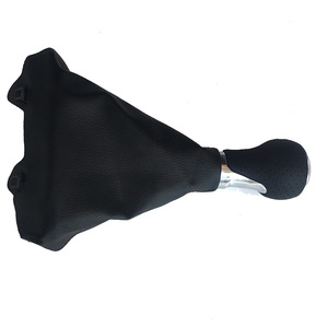 Perilla de cambio de marchas, palanca de cambios, chaqueta antipolvo para <span class=keywords><strong>Audi</strong></span> A4 B8 8K 2008-2015, manijas de caja de cambios Manual, cubierta de cambio de palanca - Product Image 3