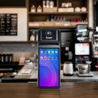 Vente chaude 5.99 pouces écran tactile commande Machine POS Android GMS Service NFC terminal de point de vente portable