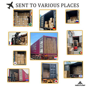 INBESTCAMP Brasero fusée à bois pliable pour randonnée, patio et camping, modèle Hobo Lipat - Product Image 5