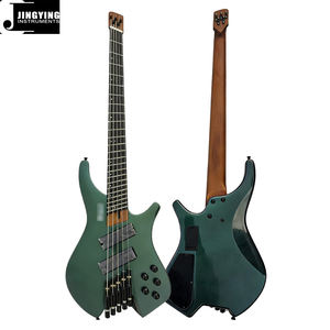 Guitares basses électriques sans tête chromatiques haut de gamme à cinq <span class=keywords><strong>cordes</strong></span> Jingying 2025, vente en gros d'usine, instruments à <span class=keywords><strong>cordes</strong></span> - Product Image 5