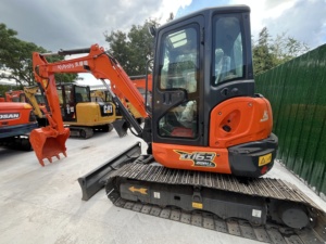 Excavadora de cadenas mini Kubota KX163-5 usada de alta calidad, original de Japón, de segunda mano. - Product Image 4