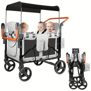 <span class=keywords><strong>Remolque</strong></span> Plegable Multifuncional para Compras, Camping, Picnic y Barbacoa, con Cubierta, de Oxford, para Exteriores - Product Image 5