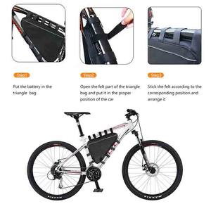 Batería de Litio Triangular Personalizada de 80A 100A BMS 48V 52V 60V 72V 20Ah 28Ah 30Ah 40Ah con Cargador de 5A para Bicicleta Eléctrica - Product Image 4