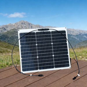 Panel Solar Monocristalino Profesional Flexible de 50W 12V, 125mmx125mm, >23% de Eficiencia, Ligero y Duradero, Alecter APH-P131 RV - Product Image 2