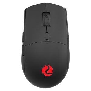 Ratón inalámbrico de modo dual recargable, ratón ergonómico para juegos de oficina, ratones ópticos silenciosos para ordenador - Product Image 1