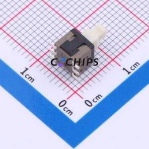 YTS58L180AWS <b>Push</b> <b>Button</b> <b>Switch</b> SMD <b>Switch</b> ( Latching / Non-Latching: Self-Locking )( Operating Force: 1.8N ) - Product Image 2