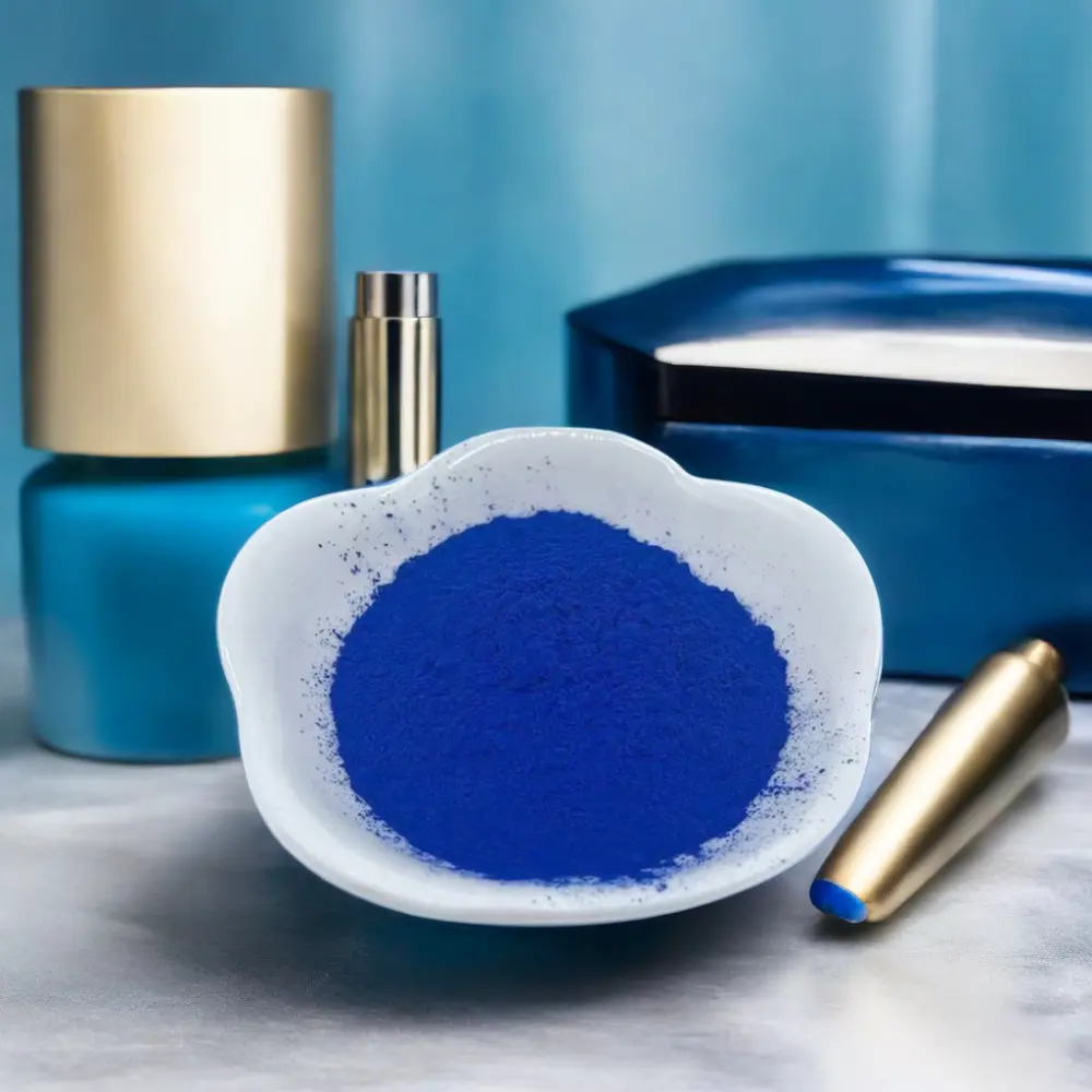 Colorante de recubrimiento superior con pigmento azul ultramarino para maquillaje permanente