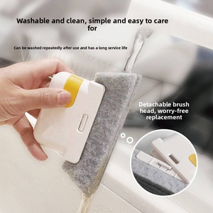 Cleaning <b>Brush</b> Window Recess Cleaning <b>Brush</b> Kitchen Multi-function Cleaning Tool All-purpose Gadget Minimalist Design - Product Image 5