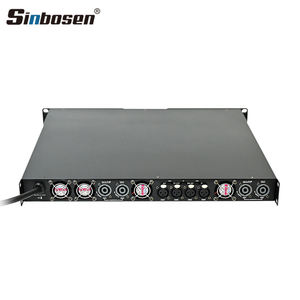 Amplificateur de puissance professionnel Sinbosen K4-1400 à 4 canaux, <span class=keywords><strong>classe</strong></span> D, 1400W à 2200W, stéréo, pour scène, DJ, concert en direct, système sonore - Product Image 6