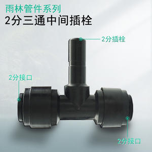 Conector en T de 2 a 3 Vías para Purificador de Agua Black Rainforest, Accesorio para Manguera de Riego Exterior, Adaptador de Manguera a Granel - Product Image 5