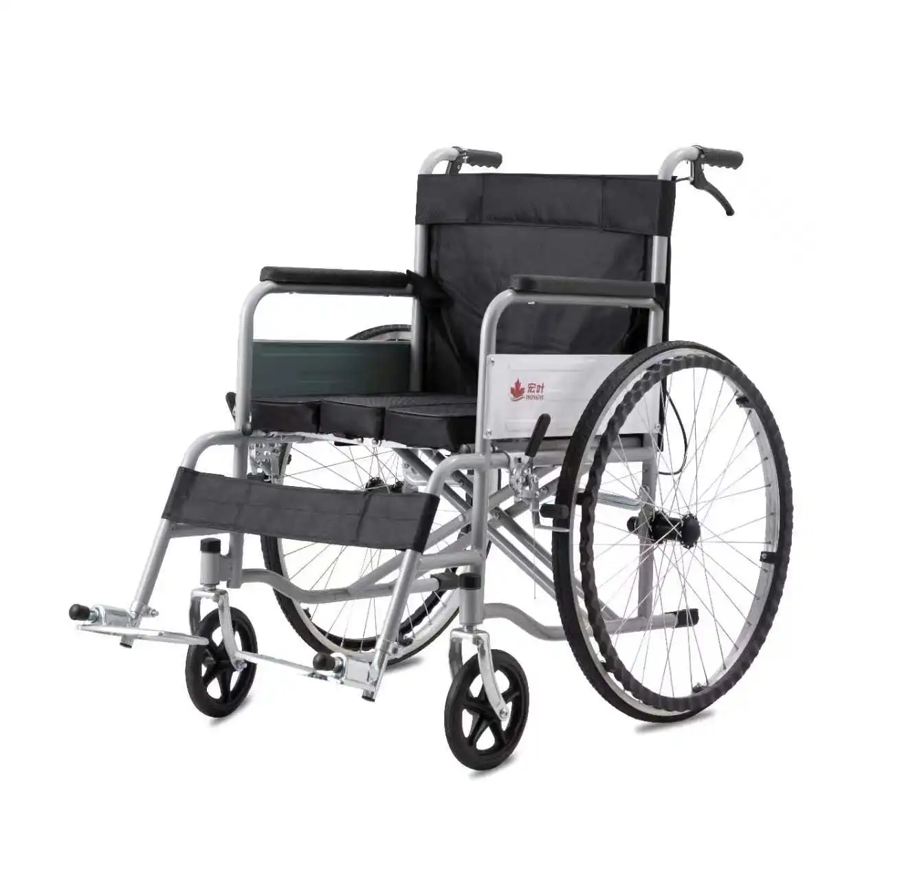 Kursi keras, kursi roda manual untuk orang tua dan anak-anak