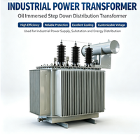 Livraison rapide, origine Chine, transformateur immergé dans l'huile, 3 phases, 110 kV, 200 kVA, enroulement en cuivre, S13, refroidissement ONAN, pour ferme éolienne