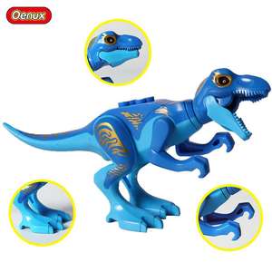 Yxs Jurassic YG77021ไดโนเสาร์ที่มีสีสัน8ตัวต่อสำหรับเด็ก - Product Image 3