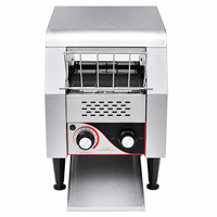 Grille-pain commercial Sanying avec plateau à miettes amovible et convoyeur à bande automatique, à poser sur table, en vente