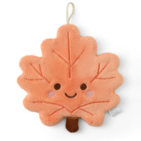 Serviette à main en polaire corail à motif de feuilles vertes, brodée, extra-large, épaisse et absorbante, pour cuisine et salle de bain