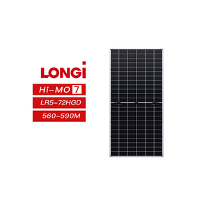 แผงโซลาร์เซลล์ Longi Himo 7 550w 580w แบบสองหน้า 560w 565w 570w 575w 585w 590 วัตต์ โมโนคริสตัลไลน์ซิลิคอน Hi-Mo 7 - Product Image 3
