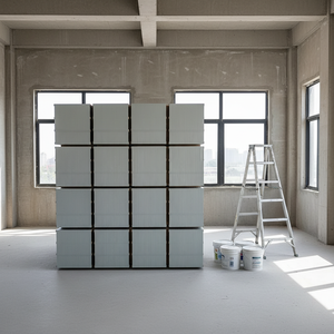 แผ่นไฟเบอร์ซีเมนต์ ทนไฟ กันความชื้น ฉนวนกันเสียง สำหรับงานก่อสร้างที่อยู่อาศัยและเชิงพาณิชย์ - Product Image 1