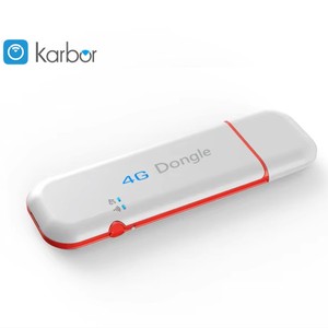 Karbor Wingle 4G LTE USB, โมเด็ม WIFI การ์ดเครือข่าย dongle ขนาดเล็กสำหรับการโทรด้วยเสียง USB dongle WiFi ไร้สาย CarPlay dongle - Product Image 1