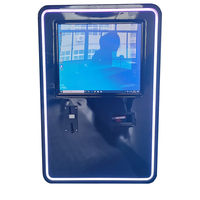 Quiosco de autoservicio de Banco de inserción de monedas para colgar en la pared interior de alta calidad con función SDK y función de pantalla táctil