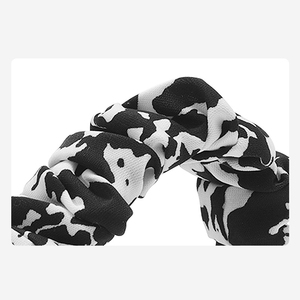 Stampa floreale Scrunchie tessuto elastico da donna cinturino da donna per <span class=keywords><strong>Apple</strong></span> <span class=keywords><strong>Watch</strong></span> 6 7 8 9 <span class=keywords><strong>Ultra</strong></span> 2 cinturino da polso di ricambio - Product Image 3