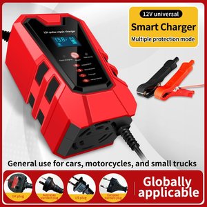 <span class=keywords><strong>Chargeur</strong></span> de batterie <span class=keywords><strong>portable</strong></span> 12V haute qualité pour voiture, <span class=keywords><strong>moto</strong></span> et vélo électrique – Réparateur de batterie automatique 12V - Product Image 2