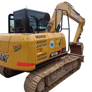 Excavadora Sany Sy 75cpro de Segunda Mano de Gran Eficiencia, Máquina de Construcción Hidráulica China, Motor SANY SY75C, 7.5 Toneladas, 0.32M - Product Image 1