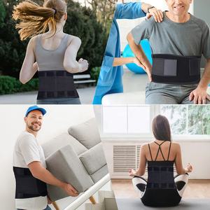 Orthèse de compression du bas du dos en néoprène pour soulagement des douleurs dorsales pour adultes OEM ceinture en spandex respirante pour la protection de la taille - Product Image 5