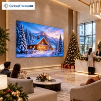 CANBEST DM COB Fine Pitch Indoor LED Video Wall untuk Studio Siaran Layar LED Promosi Natal Pengiriman Cepat 1 Minggu