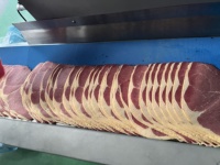 Mesin Pengiris Daging Beku Industri untuk Daging Sapi Beku, Pemotong Bacon dan Ham Otomatis untuk Pabrik Pengolahan Makanan