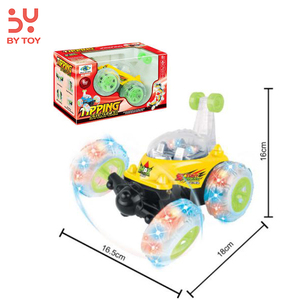Acrobacias musicales Rc, coches de carreras con Control remoto, coche de juguete rodante, luz intermitente, coche acrobático eléctrico, superventas - Product Image 1